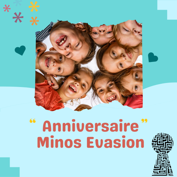 Organiser l'anniversaire de votre enfant à Minos Evasion près de Plaisir