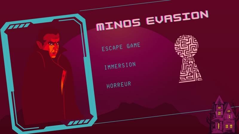 Escape game horreur Minos Evasion à côté de Vernon